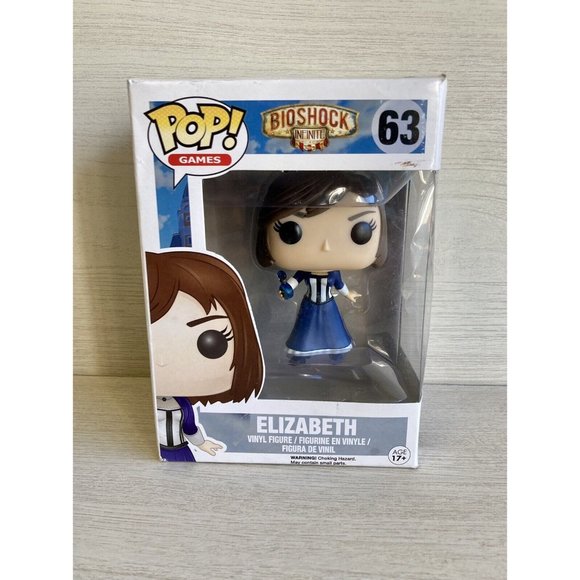 FUNKO POP! GAMES: BIOSHOCK Infinite vinyl figure - Elizabeth #63 New & Rare - Picture 2 of 3